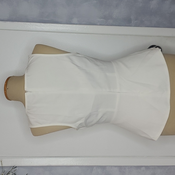 Open Front Peplum Tank - Picture 2 of 4